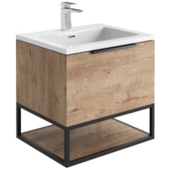 Aroma 600 Frame With Shelf Rustic Oak