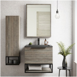 Aroma 600 LED Cabinet Grey Oak - Image 2