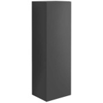 Aroma Tall Boy Cabinet Matte Grey - Image 1