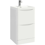 Buella 500 Floor Standing Gloss White - Image 1