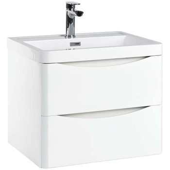 Buella 600 Wall Hung Gloss White