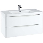Buella 900 Wall Hung Gloss White - Image 1