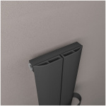 Berlani Matte Anthracite Radiator 180x18.5 - Image 2