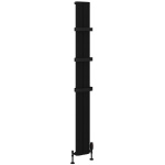 Berlani Matte Black Radiator 180x18.5 - Image 1