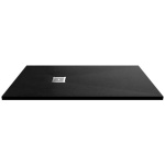 Black Slate Effect Shower Tray 1400x800 - Image 1