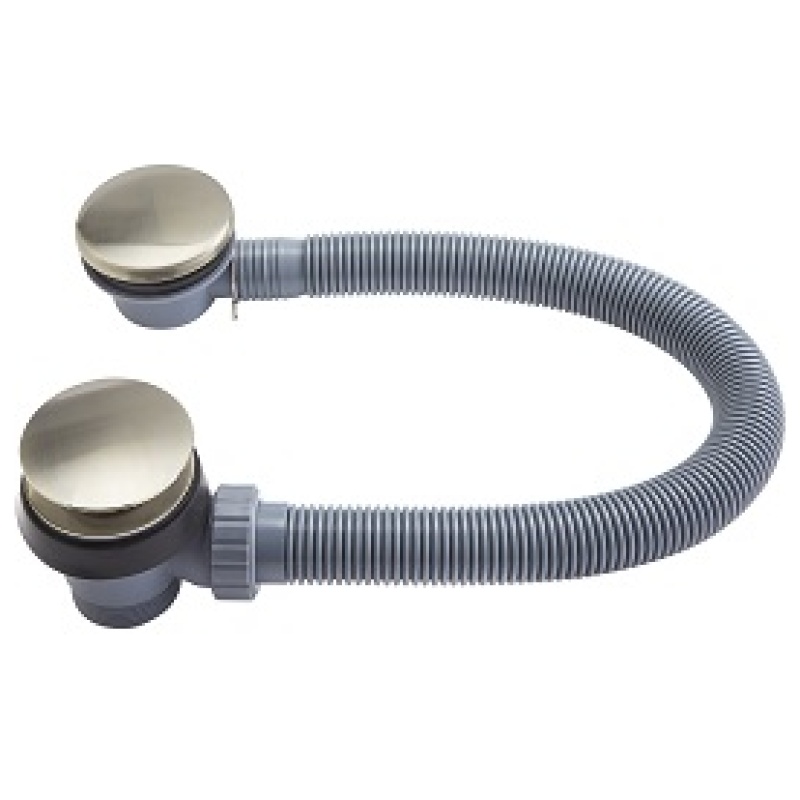 BrushedNickelEasyCleanPushButtonBathWaste(1)