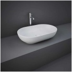 Oval Matte White Basin - Image 1