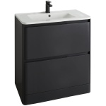 Finn 800 Floor Standing 2 Drawer unit Matte Anthracite - Image 1