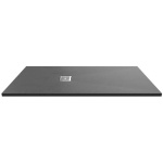 Grey Slate Effect Shower Tray 1600x800 - Image 1