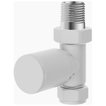 Grey Straight Radiator Valves