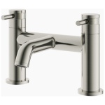 Chloe Brushed Nickel Bath Tap - Image 1