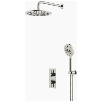 Chloe Brushed Nickel Concealed Shower Set