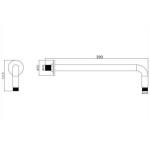 Chloe Chrome Concealed Shower Set - Image 3