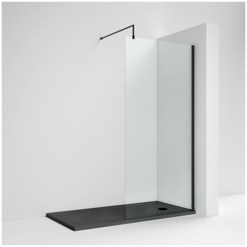 ShowerGlassBlackProfile760x1850(1)