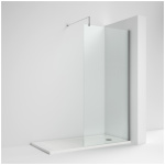 Shower Glass Chrome Profile 700mmx1850mm - Image 1