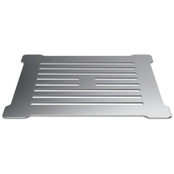 Slate Tray Waste With Chrome Top