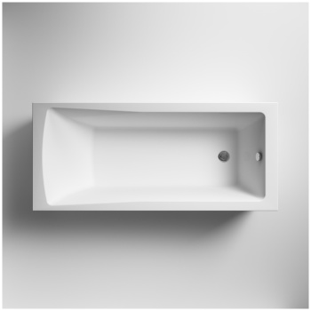 Square Single End Bath 1700x700