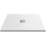 White Slate Effect Shower Tray 900x900 - Image 1